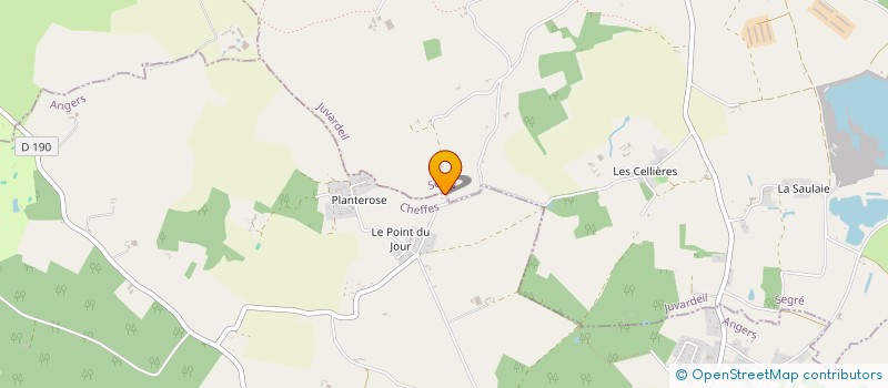 localisation de l'entreprise PAPILLONNE à TIERCE