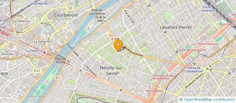 localisation de l'entreprise PAPILLONNONS à NEUILLY-SUR-SEINE