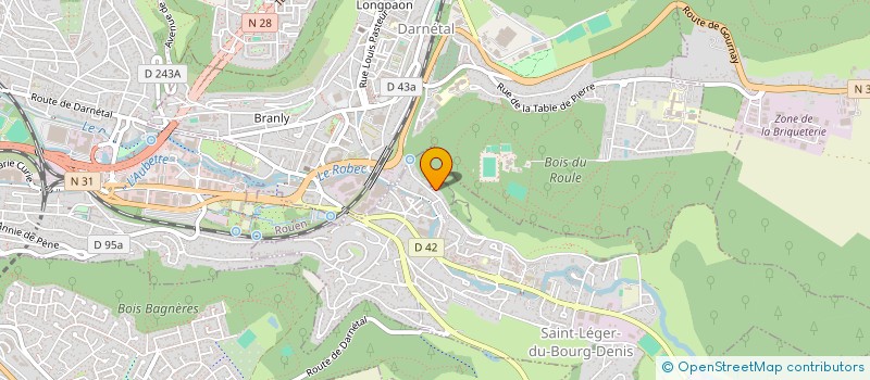 localisation de l'entreprise PAPILLONS  SAINT-LEGER-DU-BOURG-DENIS