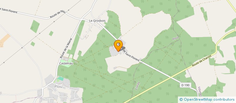 localisation de l'entreprise PAPILLONS  PLOU