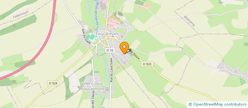 localisation de l'entreprise PAPILLONS BLANCS DES VALLEES à FOUCARMONT