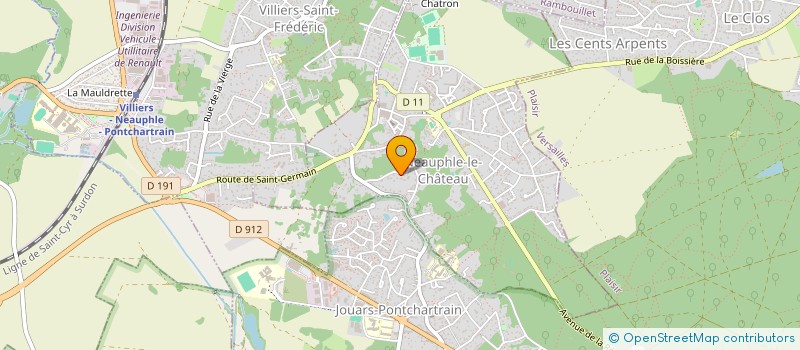 localisation de l'entreprise PAPIN  NEAUPHLE-LE-CHATEAU