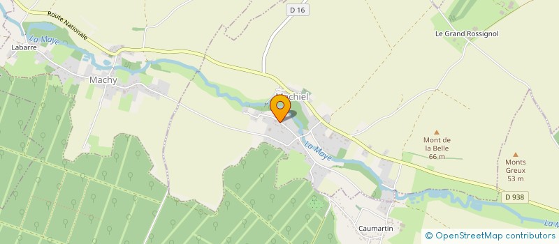 localisation de l'entreprise PAPIN  MACHIEL