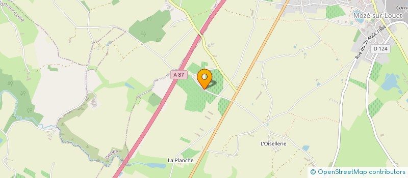 localisation de l'entreprise PAPIN ANTHONY  MOZE-SUR-LOUET