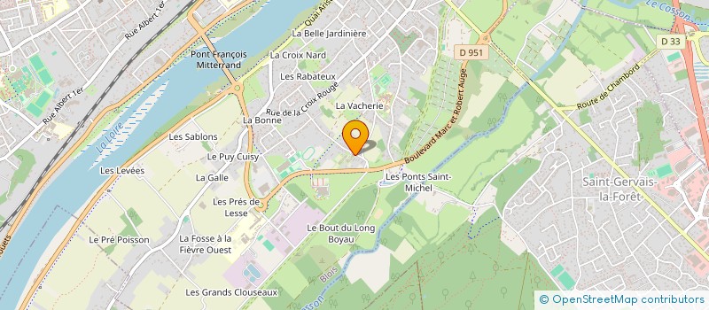 localisation de l'entreprise PAPIN HORTICULTURE  BLOIS