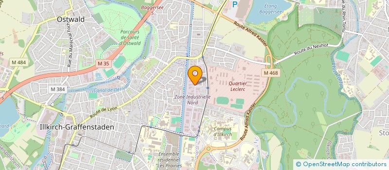 localisation de l'entreprise PAPIN SOMCHAYNUK INDIVISION  ILLKIRCH-GRAFFENSTADEN