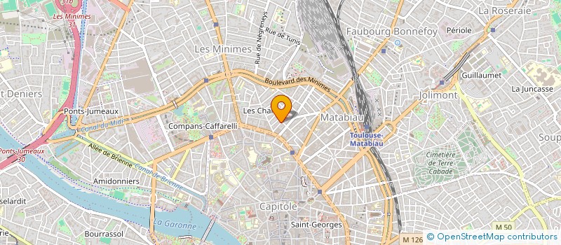 localisation de l'entreprise PAPINEAU  TOULOUSE