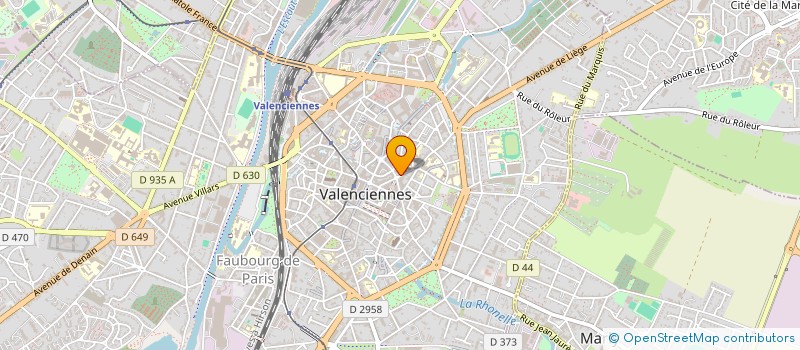 localisation de l'entreprise PAPLU à VALENCIENNES