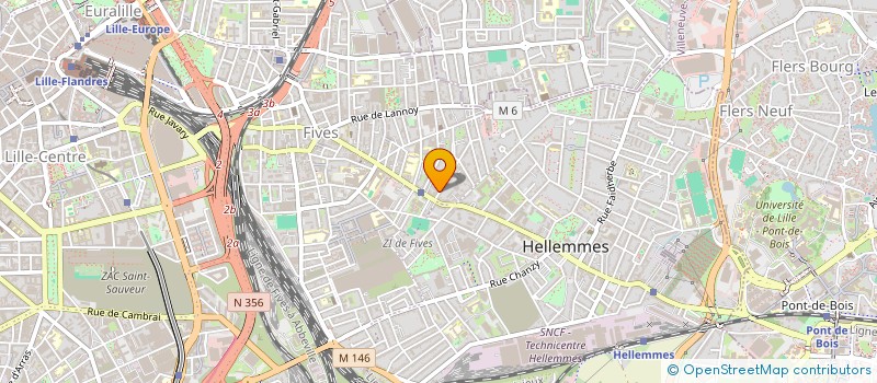 localisation de l'entreprise PAPOIZELLES  LILLE