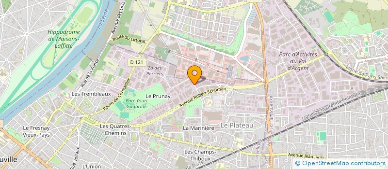 localisation de l'entreprise PAPOLIMAT IDENTIFICATION à SARTROUVILLE