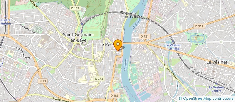 localisation de l'entreprise PAPOOS BOUCLE DE SEINE  CHATOU