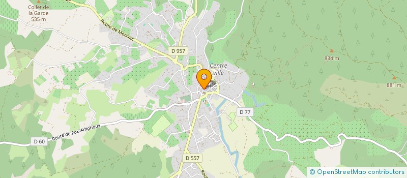 localisation de l'entreprise PAPOU  AUPS