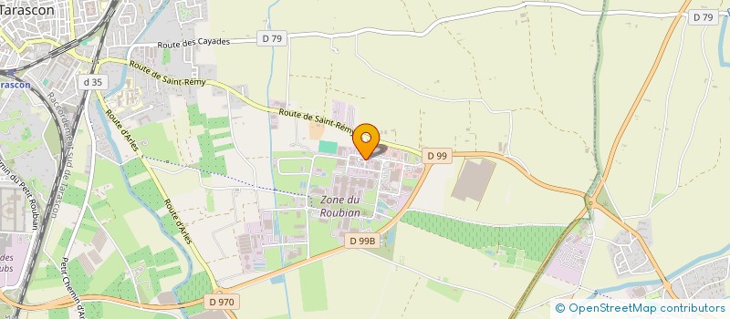 localisation de l'entreprise PAPOUCH  TARASCON