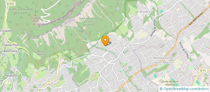 localisation de l'entreprise PAPOUCIE à MEYLAN