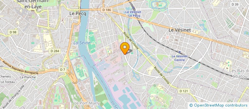 localisation de l'entreprise PAPOULIE  LE VESINET