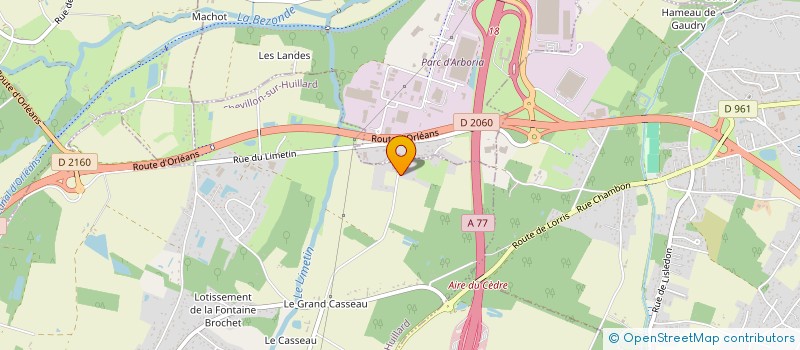 localisation de l'entreprise PAPOUM à CHEVILLON-SUR-HUILLARD