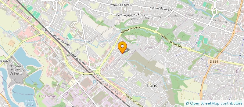 localisation de l'entreprise PAPOUNET  LESCAR