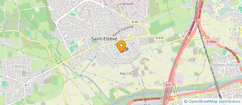 localisation de l'entreprise PAPOY  SAINT-ESTEVE