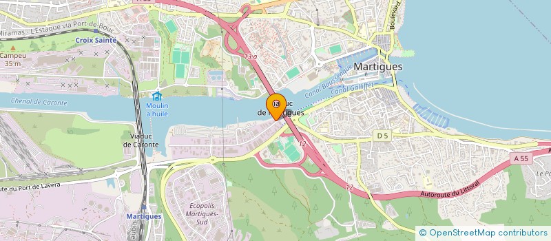 localisation de l'entreprise PAPP'S  MARTIGUES