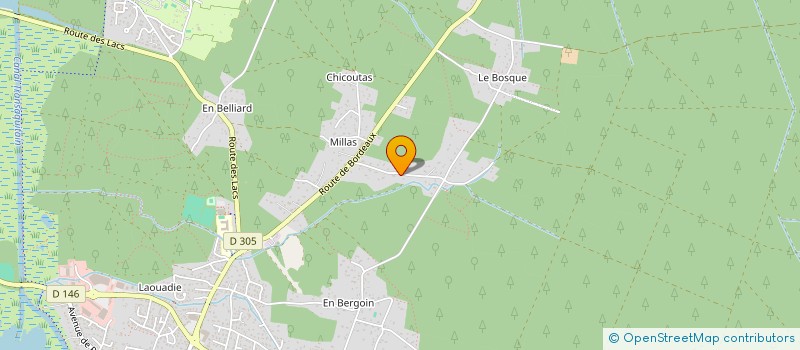 localisation de l'entreprise PAPPA  BISCARROSSE