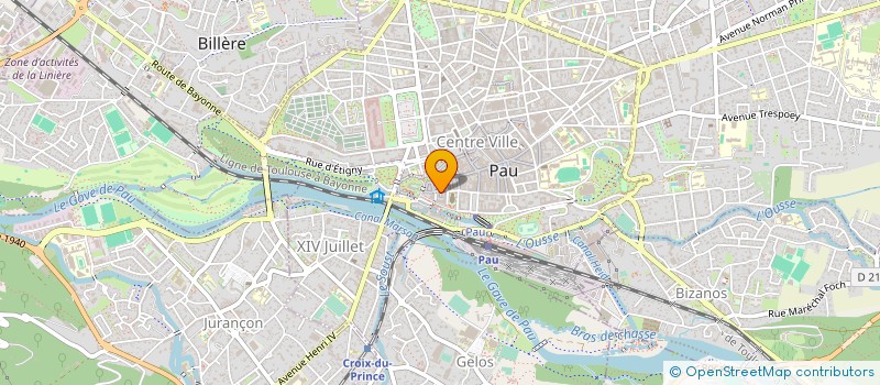 localisation de l'entreprise PAPPADUM à PAU