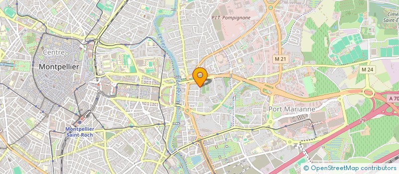 localisation de l'entreprise PAPPALARDO BARBAZA ASSOCIES  MONTPELLIER