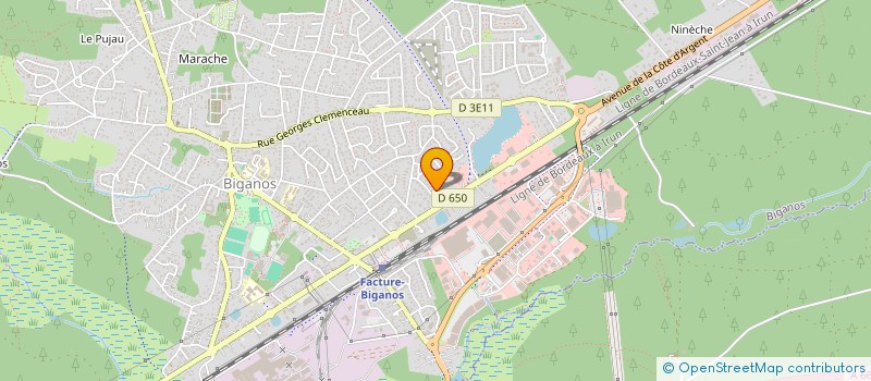 localisation de l'entreprise PAPPALARDO ENERGIE  BIGANOS