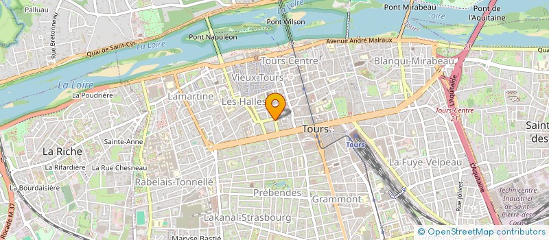 localisation de l'entreprise PAPPEF-CEMBRO  TOURS