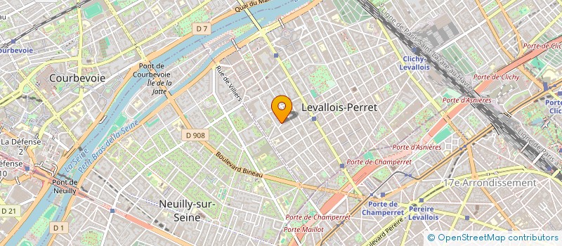 localisation de l'entreprise PAPR à LEVALLOIS-PERRET
