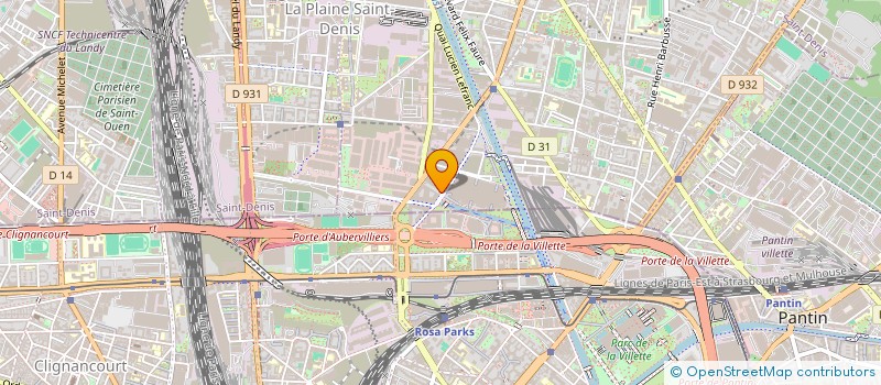 localisation de l'entreprise PAPREC METAL DECONSTRUCTION  PARIS
