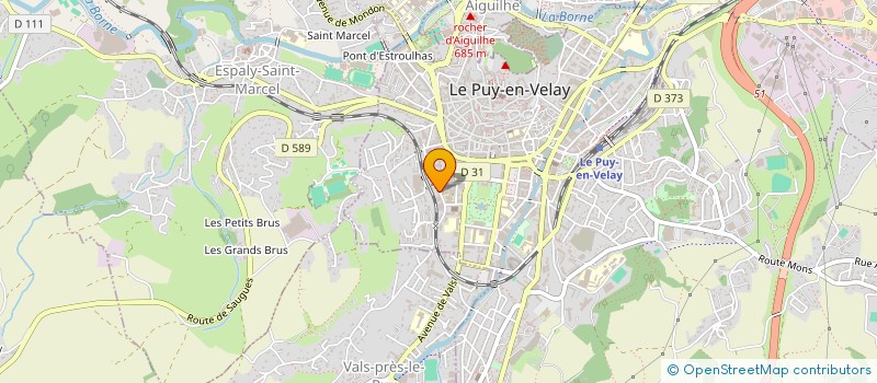 localisation de l'entreprise PAPRIK'ART DIGITAL  LE PUY-EN-VELAY