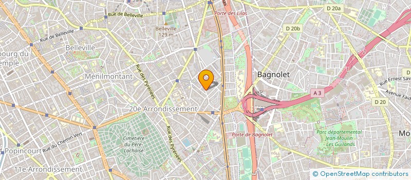 localisation de l'entreprise PAPRIKA  PARIS