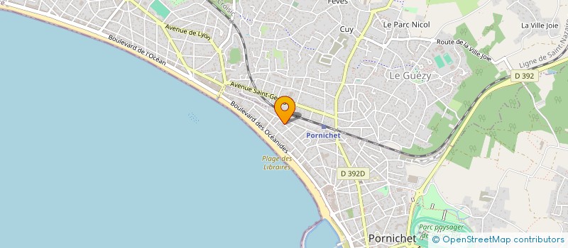 localisation de l'entreprise PAPRIKA à PORNICHET