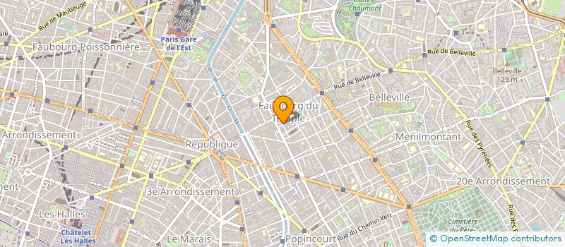 localisation de l'entreprise PAPRIKA FILMS  PARIS