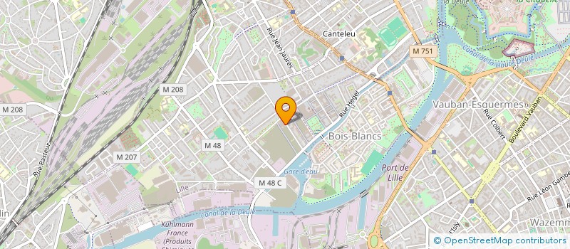 localisation de l'entreprise PAPRWORK à LILLE