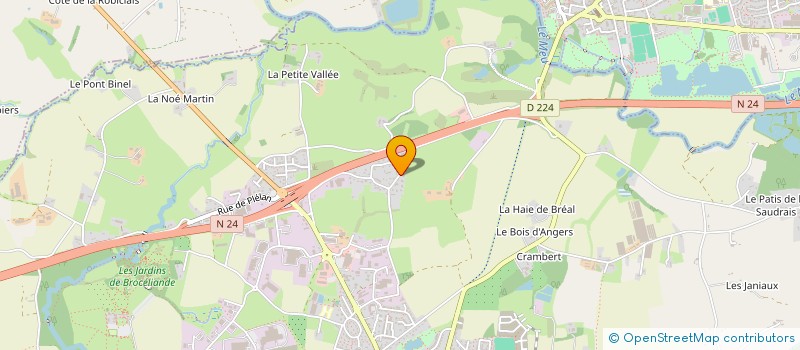 localisation de l'entreprise PAPY DAN & CO  BREAL-SOUS-MONTFORT