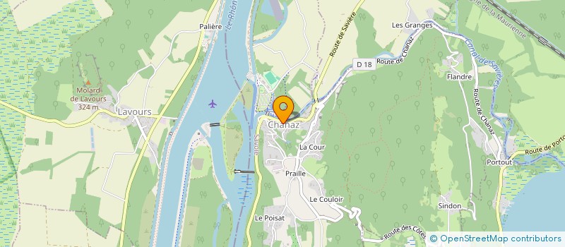 localisation de l'entreprise PAPY PAIN  CHANAZ