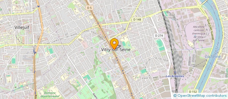 localisation de l'entreprise PAPY SUSHI  VITRY-SUR-SEINE