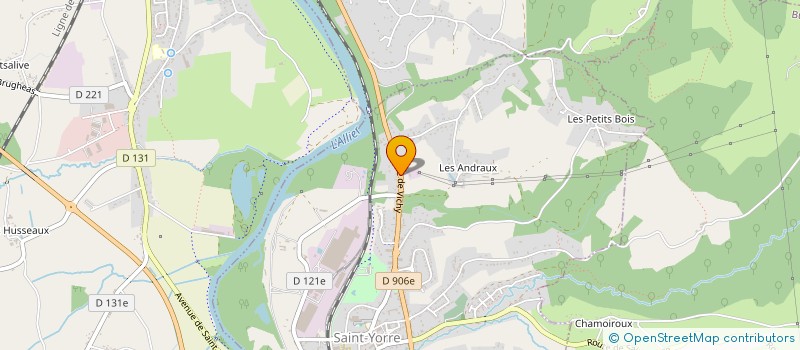 localisation de l'entreprise PAPYAN à SAINT-YORRE
