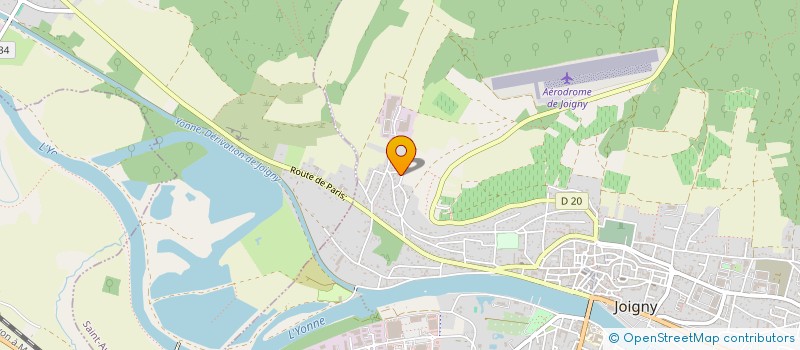 localisation de l'entreprise PAPYHAPPY  JOIGNY