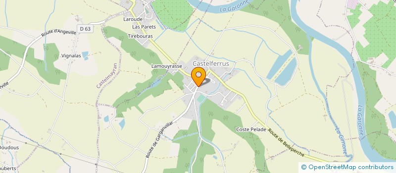 localisation de l'entreprise PAPYJACK TOUR  CASTELFERRUS