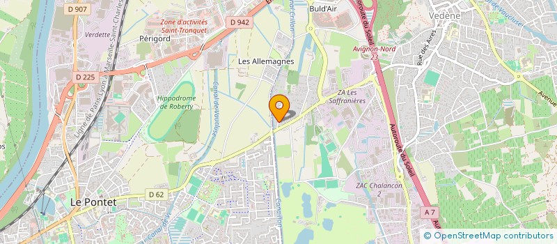 localisation de l'entreprise PAPYLO  VEDENE