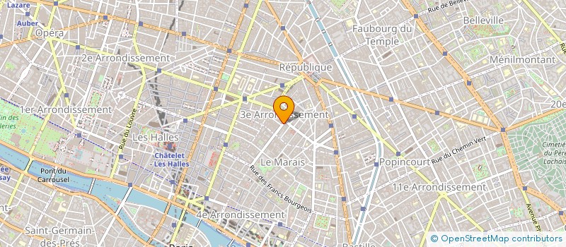 localisation de l'entreprise PAPYRUS  PARIS