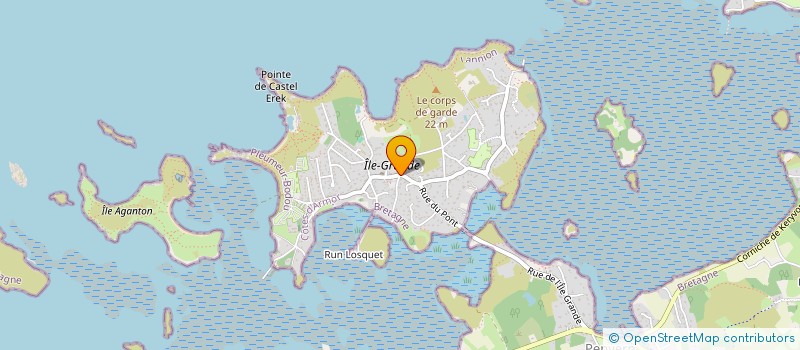 localisation de l'entreprise PAPYRUS  PLEUMEUR-BODOU