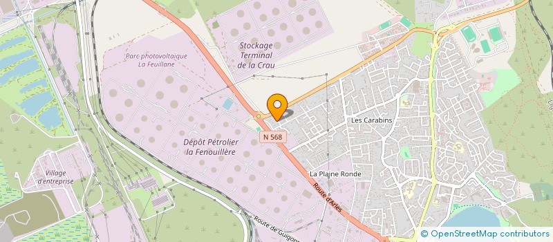 localisation de l'entreprise PAPYRUS ANACROUSIS  FOS-SUR-MER