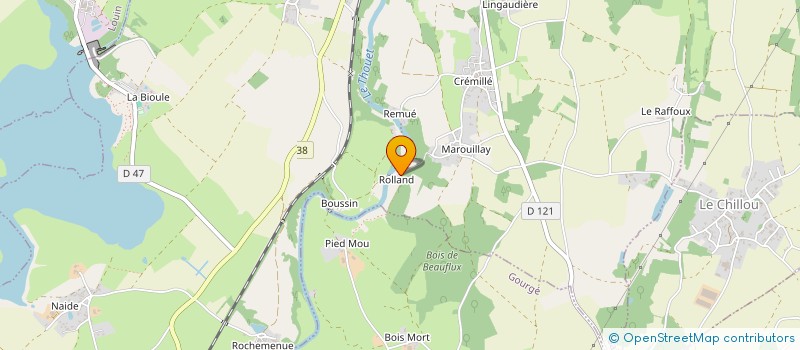 localisation de l'entreprise PAQ  SAINT-LOUP-LAMAIRE