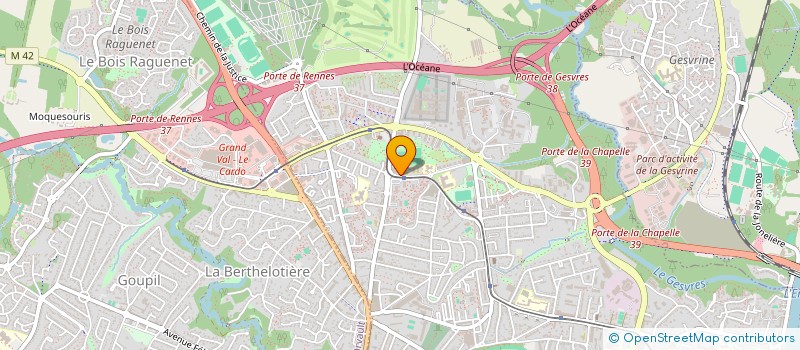 localisation de l'entreprise PAQ LA LUNE  NANTES