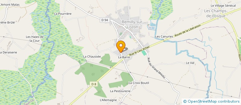 localisation de l'entreprise PAQUARAA  REMILLY LES MARAIS