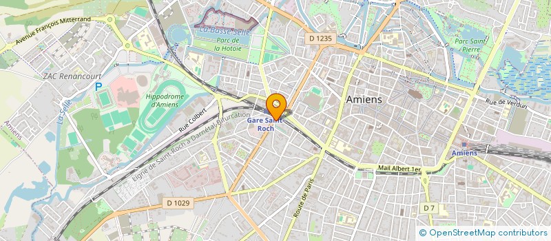 localisation de l'entreprise PAQUERETTE à AMIENS