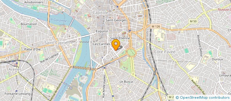localisation de l'entreprise PAQUERETTE INVESTISSEMENT à TOULOUSE
